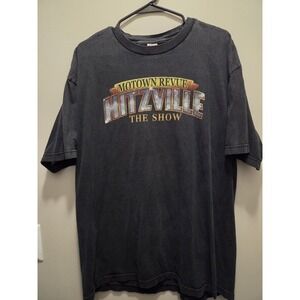 VINTAGE MOTOWN HITSVILLE UNISEX GRAPHIC TSHIRT LAS VAGAS Size XL